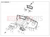 CFMOTO UFORCE 800 (CF800UU-A) MIDDLE PLASTIC  - F04-2