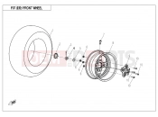 CFMOTO 2018 UTV UFORCE 800 (CF800UU-A) FRONT WHEEL - F07