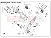 CFMOTO 2018 UTV UFORCE 800 (CF800UU-A) CRANKSHAFT @^ CONNETING GOD @^ PISTON ASSY - E04