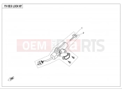 CFMOTO 2019 UTV UFORCE 800 (CF800UU-A) LOCK KIT(ORDINARY) - F01-A
