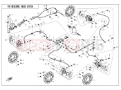 CFMOTO 2020 UTV UFORCE 800 (CF800UU-A) BRAKE SYSTEM(ORDINARY) - F08-A