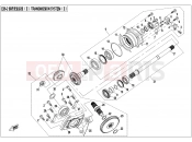CFMOTO 2020 UTV UFORCE 800 (CF800UU-A) TRANSMISSION SYSTEM (2) - E06-2-A