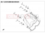 CFMOTO UFORCE 800 (CF800UU-A) CYLINDER HEAD COVER ASSY. - E02-1