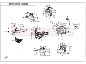 CFMOTO 2025 SSV ZFORCE 950 (CF1000STR-3L) FRONT PLASTICS - F04-1