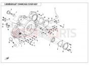 CFMOTO 2025 SSV ZFORCE 950 (CF1000STR-3L) LEFT CRANKCASE COVER ASSY(WITH TRIGGER ASSY) - E01-4-V2