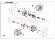 FRONT WHEEL - F07 - CFMOTO ZFORCE 1000 (CF1000US-2) 2016