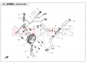 OIL COOLING SYSTEM - E07-2 - CFMOTO ZFORCE 1000 (CF1000US-2) 2016