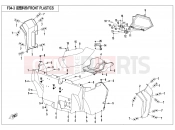 CFMOTO ZFORCE 1000 (CF1000US-2) MIDDLE PLASTICS 1 - F04-3