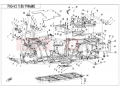 CFMOTO 2018 SSV ZFORCE 1000 (CF1000US-2) FRAME - F03-V2