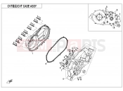 CFMOTO 2018 SSV ZFORCE 1000 (CF1000US-2) CVT CASE ASSY - E01-3-V2