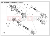 CFMOTO 2018 SSV ZFORCE 1000 (CF1000US-2) TRANSMISSION SYSTEM(1) - E06-1-V1
