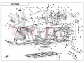 FRAME - F03-V5 - CFMOTO ZFORCE 1000 (CF1000US-2) 2020