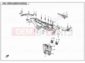 CFMOTO 2021 SSV ZFORCE 1000 (CF1000US-2) BOTTOM PLASTIC 2 - F04-6