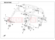 CFMOTO 2021 SSV ZFORCE 1000 (CF1000US-2) CAB FRAME - F23-V1