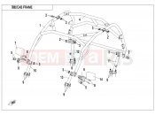 CFMOTO 2021 SSV ZFORCE 1000 (CF1000US-2) CAB FRAME - F23-V2