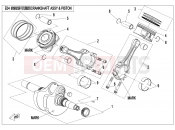 CFMOTO 2021 SSV ZFORCE 1000 (CF1000US-2) CRANKSHAFT @^ CONNECTING ROD @^ PISTON ASSY - E04-V2