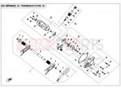 CFMOTO 2021 SSV ZFORCE 1000 (CF1000US-2) TRANSMISSION SYSTEM(3) - E06-3-V2