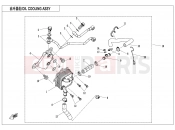 CFMOTO 2021 SSV ZFORCE 1000 (CF1000US-2) OIL COOLING SYSTEM - E07-2-V5