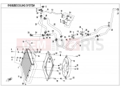 CFMOTO ZFORCE 1000 (CF1000UTR-2) COOLING SYSTEM - F18