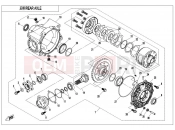 REAR AXLE(AUTOMATIC DIFFERENTIAL LOCK) - CFMOTO ZFORCE 1000 (CF1000UTR-2) 2021