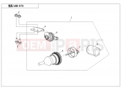 LOCK KIT - F01 - CFMOTO ZFORCE 1000 (CF1000UTR-B) 2020