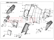 REAR PLASTIC - F04-6 - CFMOTO ZFORCE 1000 (CF1000UTR-B) 2020