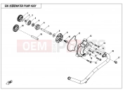 WATER PUMP ASSY. - E08 - CFMOTO ZFORCE 1000 (CF1000UTR-B) 2020