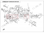 LEFT CRANKCASE COVER ASSY - E01-4-V2 - CFMOTO ZFORCE 1000 (CF1000UTR-B) 2021