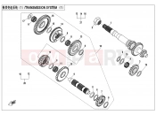 TRANSMISSION SYSTEM(1) - E06-1 - CFMOTO ZFORCE 1000 (CF1000UTR-B) 2021