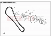 CFMOTO ZFORCE 500 (CF500US) CAMSHAFT ASSY - E02-4