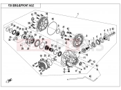CFMOTO ZFORCE 500 (CF500US) FRONT AXLE - F29