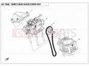 CFMOTO ZFORCE 500 (CF500US) CYLINDER HEAD@^CYLINDER ASSY. - E02