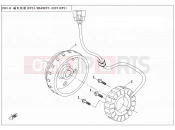 CFMOTO ZFORCE 500 (CF500US) MAGNETO ASSY(EPS) - E03-B