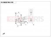 TOWING SYSTEM(INTEGRATED) - F40-B - CFMOTO ZFORCE 500 (CF500US) 2018