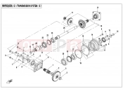 TRANSMISSION(2,FOR SLEEVE) - E06-2-B - CFMOTO ZFORCE 500 (CF500US) 2018