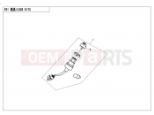 CFMOTO ZFORCE 500 (CF500US-EX) LOCK KITS - F01