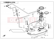 CFMOTO ZFORCE 500 (CF500US-EX) FUEL SYSTEM - F12