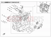 CFMOTO ZFORCE 500 (CF500US-EX) RIGHT CRANKCASE ASSY - E01-2