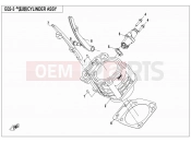 CFMOTO ZFORCE 500 (CF500US-EX) CYLINDER ASSY - E02-3