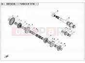 CFMOTO ZFORCE 500 (CF500US-EX) TRANSMISSION SYSTEM(â ) - E06-1