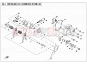 CFMOTO ZFORCE 500 (CF500US-EX) TRANSMISSION SYSTEM(â¢) - E06-3