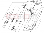 DUCATI Supersport 750 SS FRONT FORK DM 007707 » FRONT SUSPENSION