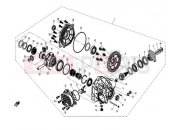 CFMOTO 2012 SSV ZFORCE 600 (CF600-3) FORNT AXLE