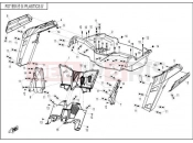 CFMOTO 2013 SSV ZFORCE 600 (CF600-3) PLASTICS Ⅳ