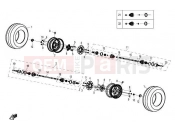 CFMOTO 2013 SSV ZFORCE 600 (CF600-3) FRONT WHEEL