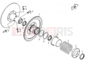 CFMOTO 2013 SSV ZFORCE 600 (CF600-3) SECONDARY SHEAVE - E15