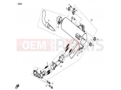 CFMOTO ZFORCE 600 (CF600-3) MUFFLER