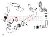 CVT COOLING SYSTEM (STARTING FROM 2012) - CFMOTO Z6 EX (CF600-6) 2012