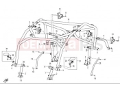 CAB FRAME - CFMOTO Z6 EX (CF600-6) 2012