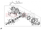 REAR AXLE - CFMOTO Z6 EX (CF600-6) 2012